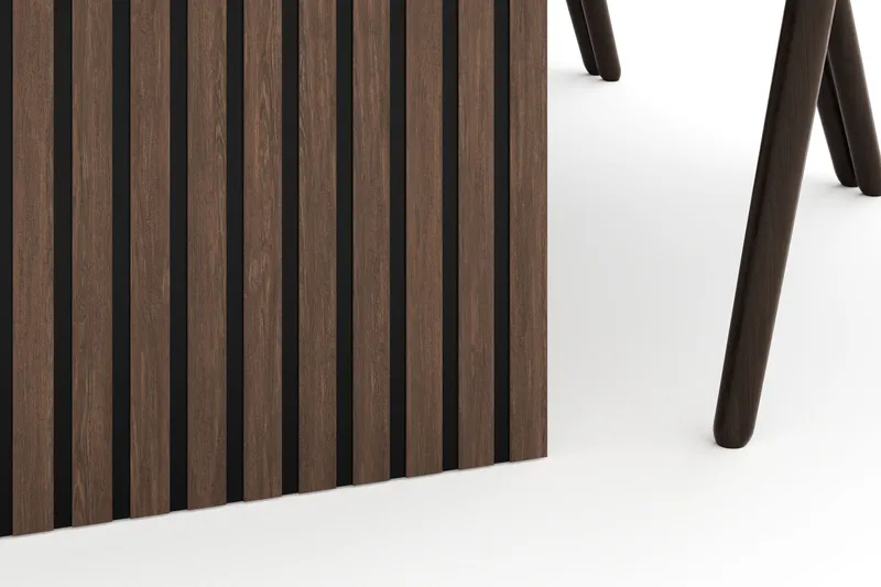 Richeto Matgrupp Rökt Ek 240 cm med 6 Cytie Karmstolar - Rökt ek - Products - Möbler - Bord & matgrupp - Matgrupp