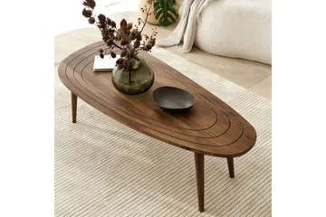 Saldus Soffbord 115 cm - Valnöt - Products - Möbler - Bord & matgrupp - Soffbord