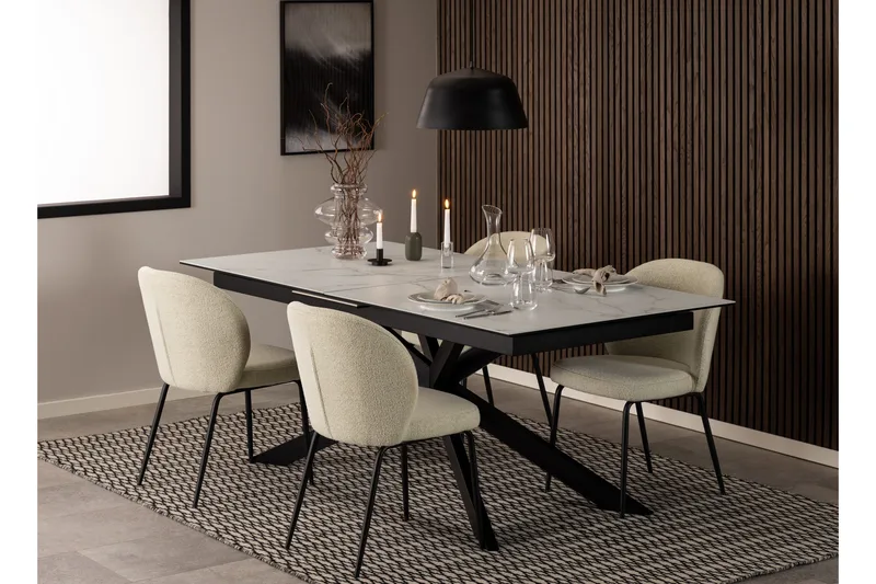 Salupa Matbord 240x100 cm - Vit - Products - Möbler - Bord & matgrupp - Marmorbord