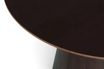 Siena Matbord Runt 130cm Fanér - Mörkbrun Rökt ek - Products - Möbler - Bord & matgrupp - Matbord & köksbord