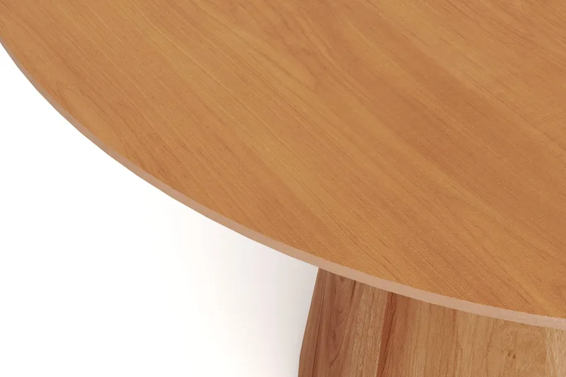 Siena Stort Matbord Runt 150cm Fanér - Ek - Products - Möbler - Bord & matgrupp - Matbord & köksbord