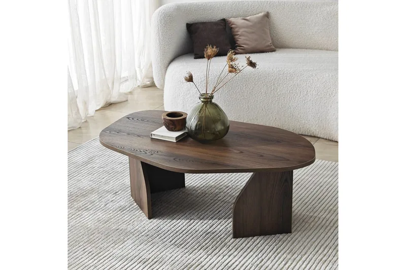 Soffbord Fredrilla Valnöt - Valnöt - Products - Möbler - Bord & matgrupp - Soffbord