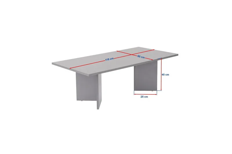 Soffbord Isami Trä Svart - Trä Svart - Products - Möbler - Bord & matgrupp - Soffbord