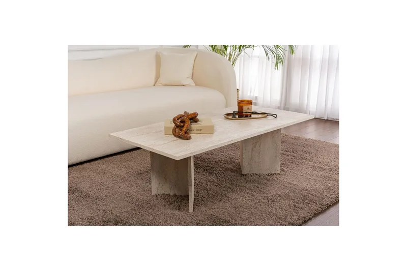 Soffbord Isami Travertin - Travertin - Products - Möbler - Bord & matgrupp - Soffbord