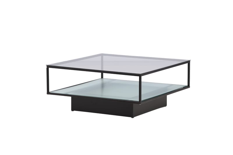 Maglehem Soffbord 90x90x37,5 cm - Svart - Products - Möbler - Bord & matgrupp - Soffbord - Soffbord med förvaring