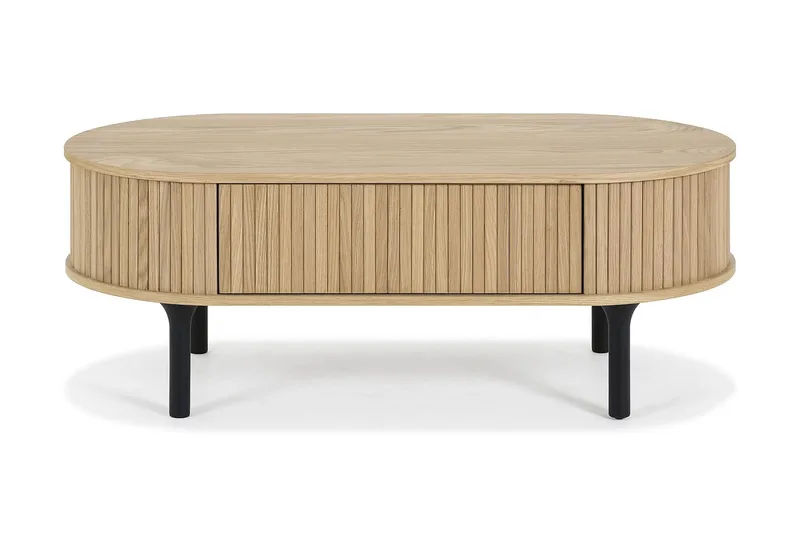 Noira Ovalt Soffbord 118 cm, Natur
