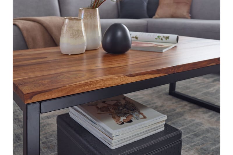 Willowdale Soffbord 110 cm - Teak/Svart - Products - Möbler - Bord & matgrupp - Soffbord