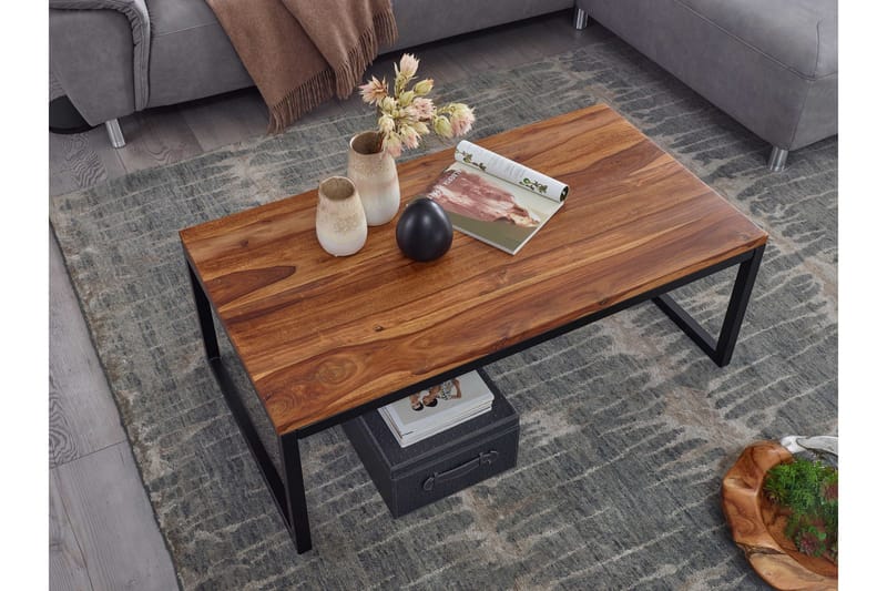 Willowdale Soffbord 110 cm - Teak/Svart - Products - Möbler - Bord & matgrupp - Soffbord