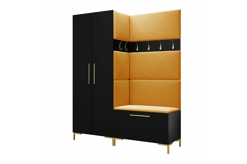 Dunvegan Hallmöbelset 158x44 cm Black