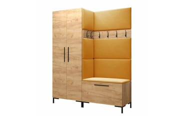 Dunvegan Hallmöbelset 158x44 cm Brown - Products - Möbler - Hallmöbler - Möbelset för hall & entre