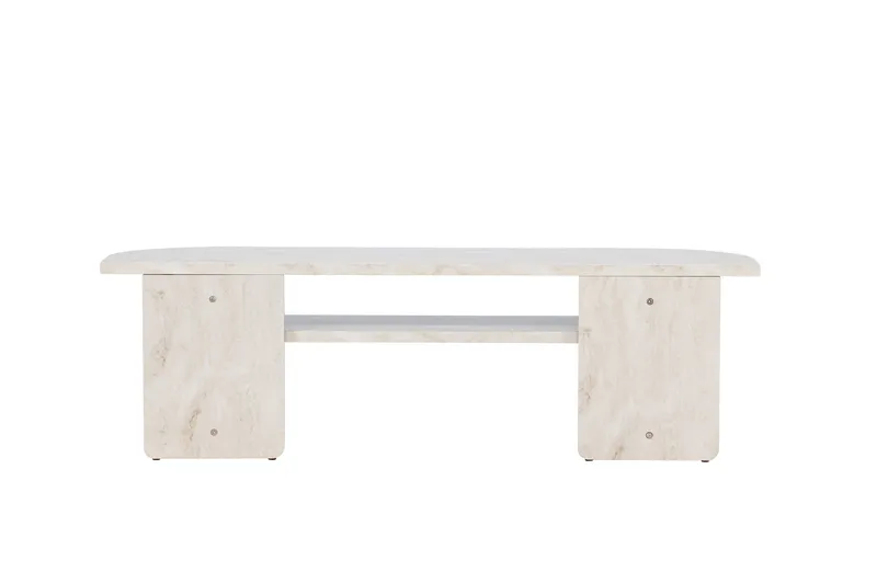 Ålesund Travertin Tv-bänk 140x40 cm - Beige - Products - Möbler - TV- & Mediamöbler - TV bänk & mediabänk