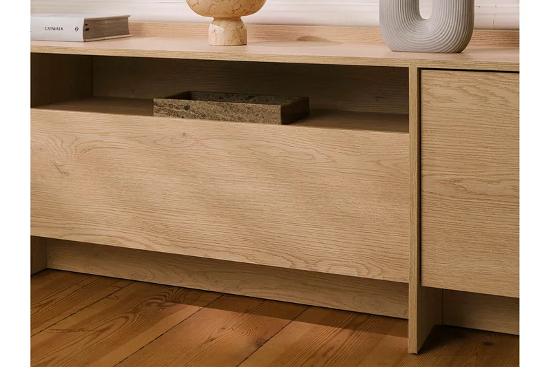 Bellia Tv-skåp 197x38 cm - Grå - Products - Möbler - TV- & Mediamöbler - TV-skåp