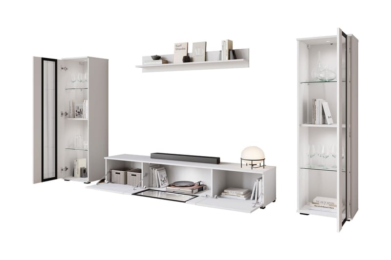 Gamal Tv-möbelset - Grå - Products - Möbler - TV- & Mediamöbler - TV-möbelset