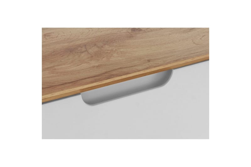 Lowboard Ezra Wotan-ek/Vit - Wotan-ek/Vit - Products - Möbler - TV- & Mediamöbler - TV bänk & mediabänk