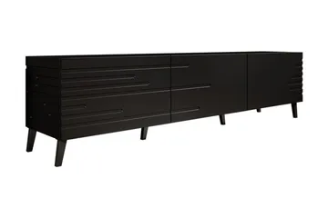 Novaj Tv-skåp 155 cm - Svart - Products - Möbler - TV- & Mediamöbler - TV-skåp