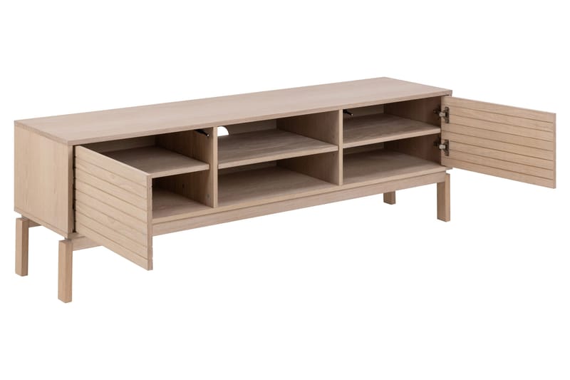 Sakie Tv-bänk 40 cm - Vit - Products - Möbler - TV- & Mediamöbler - TV bänk & mediabänk