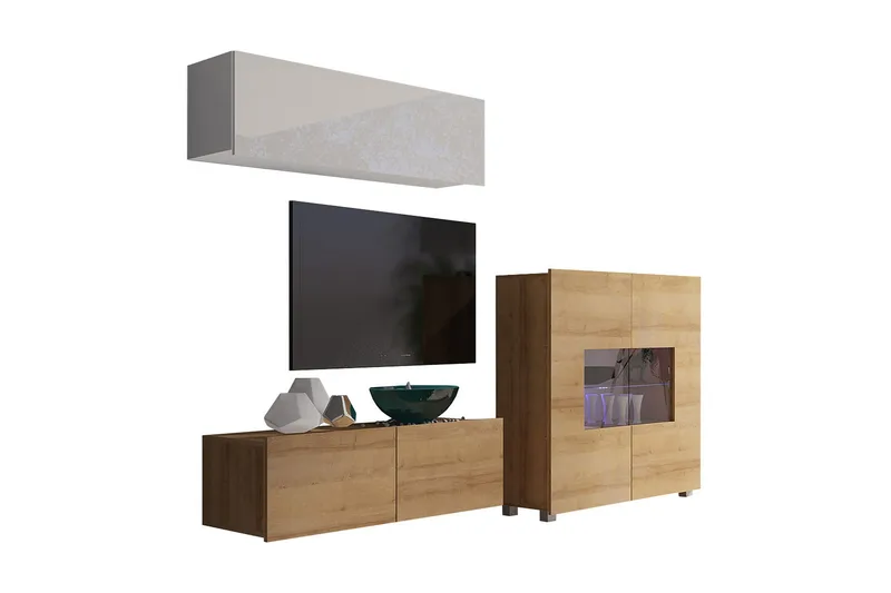 Tessan TV-möbelset - Gyllene Ek - Products - Möbler - TV- & Mediamöbler - TV-möbelset