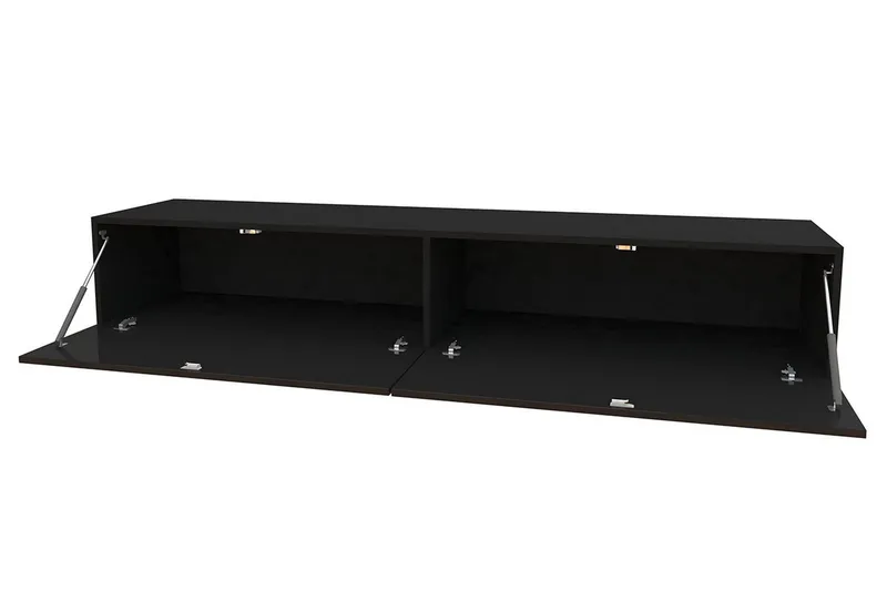 Vasil TV-bänk 180 cm - Vit/Vit Högglans - Products - Möbler - TV- & Mediamöbler - TV bänk & mediabänk