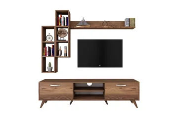 Virkesbo TV-Möbelset 180 cm - Brun - Products - Möbler - TV- & Mediamöbler - TV-möbelset