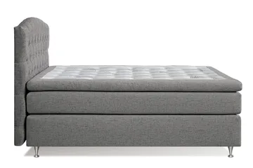 Belda Kontinentalsäng 140x200Fast - Grå - Products - Möbler - Säng - Kontinentalsäng