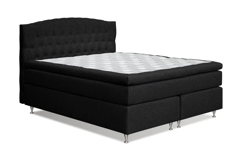 Belda Kontinentalsäng 180x200Medium - Svart - Products - Möbler - Säng - Kontinentalsäng