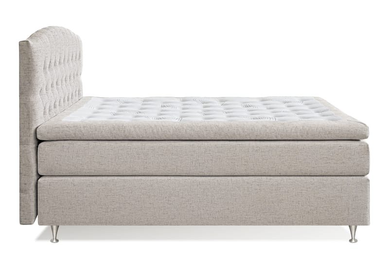 Belda Sängpaket 160x200 Fast - Beige - Products - Möbler - Säng - Kontinentalsäng