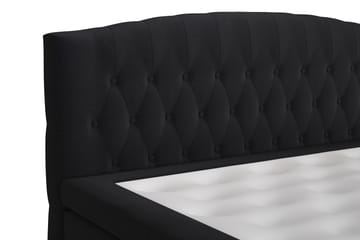 Belda Sängpaket 160x200 Fast - Svart - Products - Möbler - Säng - Kontinentalsäng