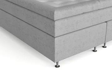 Belda Sängpaket 180x200 Fast/Medium - Ljusgrå - Products - Möbler - Säng - Kontinentalsäng