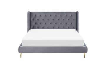 Bernie Sängram 160x200 cm - Grå/Guld - Products - Möbler - Säng - Sängram & sängstomme