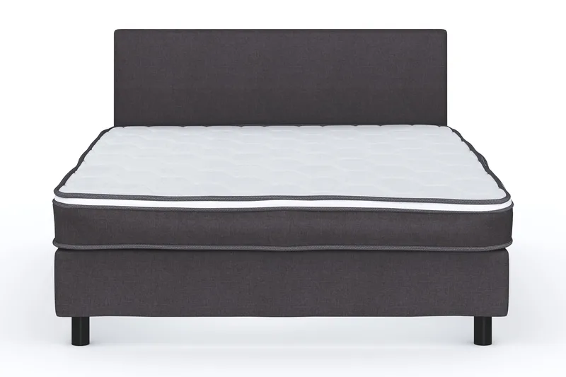 Billingen Komplett Sängpaket 140x200 cm - Grå - Products - Möbler - Säng - Kontinentalsäng