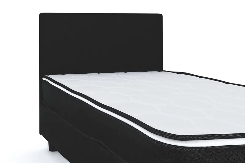 Billingen Komplett Sängpaket 90x200 cm - Svart - Products - Möbler - Säng - Kontinentalsäng