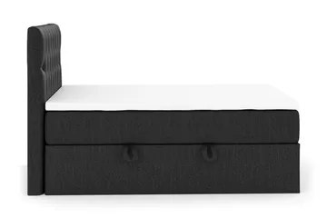 Boxy Box Bed 120x200 cm - Svart/Grå - Products - Möbler - Säng - Säng med förvaring