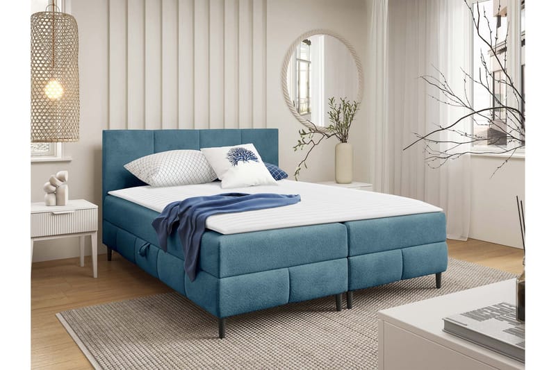 Celestine Förvaringssäng 120x200 cm, Beige/Grå