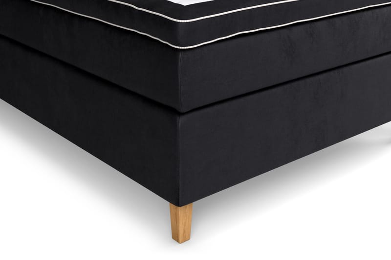Celine Sängpaket 140x200cm - Svart/Sammet - Products - Möbler - Säng - Kontinentalsäng