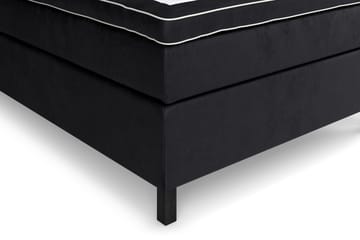 Celine Sängpaket 140x200cm - Svart/Sammet - Products - Möbler - Säng - Kontinentalsäng
