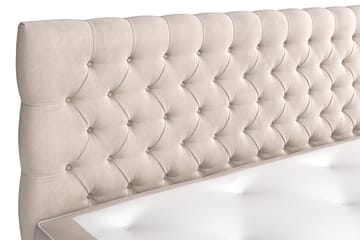 Celine Sängpaket 180x200 cm - Beige/Sammet - Products - Möbler - Säng - Kontinentalsäng