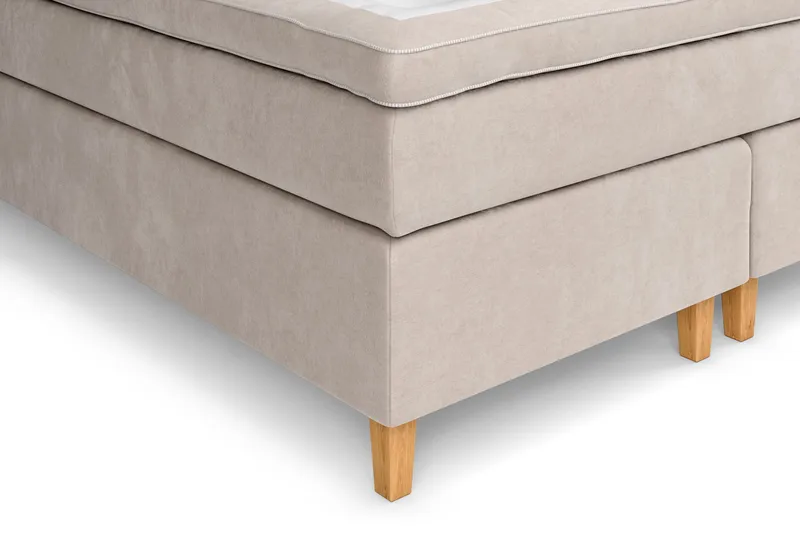 Celine Sängpaket 180x200 cm - Beige/Sammet - Products - Möbler - Säng - Kontinentalsäng