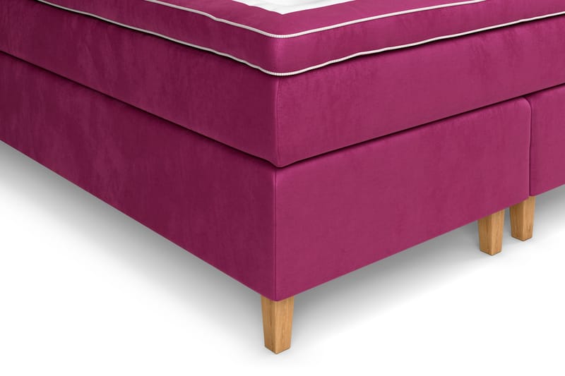 Celine Sängpaket 180x200 cm - Rosa/Sammet - Products - Möbler - Säng - Kontinentalsäng