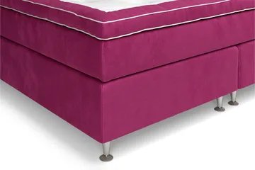 Celine Sängpaket 210x210cm - Rosa/Sammet - Products - Möbler - Säng - Kontinentalsäng