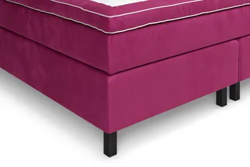 Celine Sängpaket 210x210cm - Rosa/Sammet - Products - Möbler - Säng - Kontinentalsäng