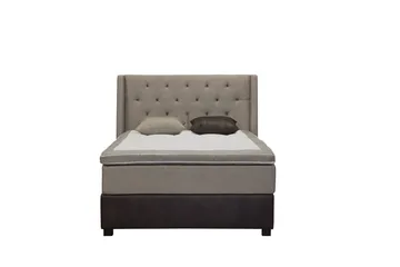 Två beiga kuddar ingår - Beige/Brun