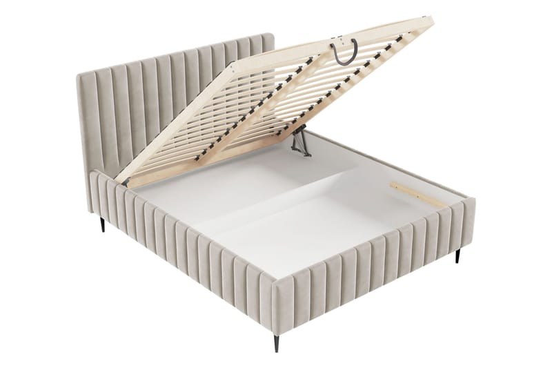 Desio Förvaringssäng 180x200 cm - Röd - Products - Möbler - Säng - Säng med förvaring