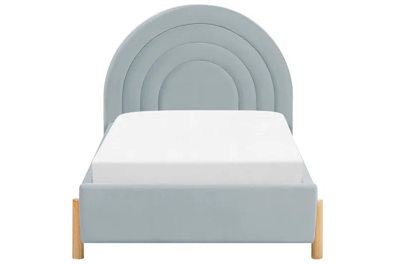 Diantha Sängram 90x200 cm - Blå/Ljust trä - Products - Möbler - Säng - Sängram & sängstomme