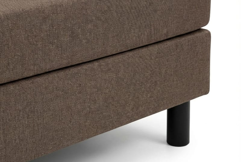 Dream Komplett Sängpaket 120x200 cm Assymetriska knappar - Brun - Products - Möbler - Säng - Kontinentalsäng