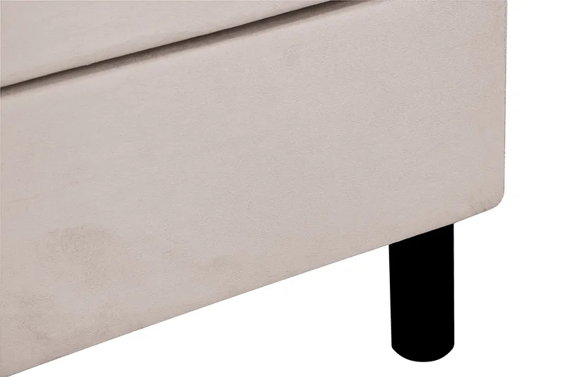 Dream Komplett Sängpaket 140x200 cm Assymetriska knappar - Beige - Products - Möbler - Säng - Kontinentalsäng