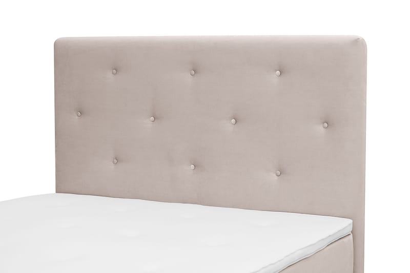 Dream Komplett Sängpaket 140x200 cm Assymetriska knappar - Beige - Products - Möbler - Säng - Kontinentalsäng