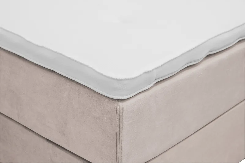 Dream Komplett Sängpaket 140x200 cm Assymetriska knappar - Beige - Products - Möbler - Säng - Kontinentalsäng