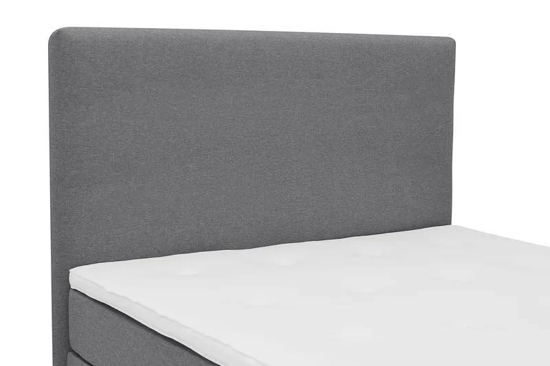 Dream Komplett Sängpaket 140x200 cm Slät Sänggavel - Grå - Products - Möbler - Säng - Enkelsäng