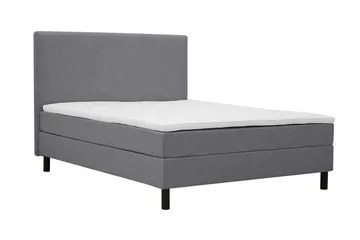 Dream Komplett Sängpaket 160x200 cm Slät Sänggavel - Grå - Products - Möbler - Säng - Enkelsäng