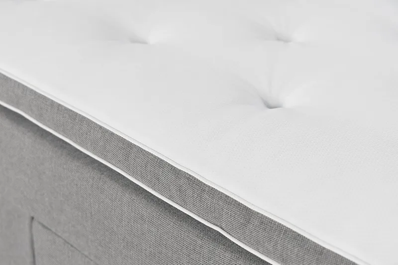 Ella Familjesäng 280x200  cm - (+Fler val) Ljusgrå - Products - Möbler - Säng - Kontinentalsäng